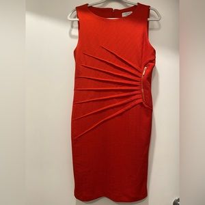 Carmen Marc Valvo Red Dress
